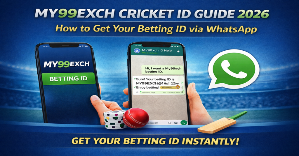 My99exch Cricket ID Guide 2026 How to Get Your Betting ID via WhatsApp
